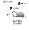 ASSO 19.7005 End Silencer